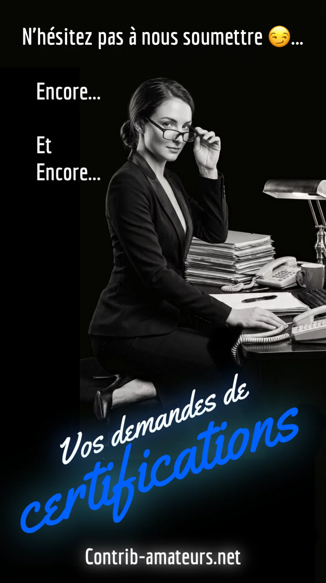 Affiche certification